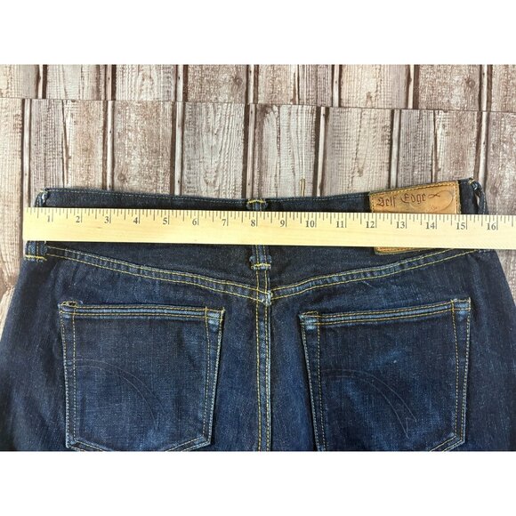 Self Edge x The Flat Head selvedge denim jeans Size 33 made in japan SE05BSP - Picture 6 of 6